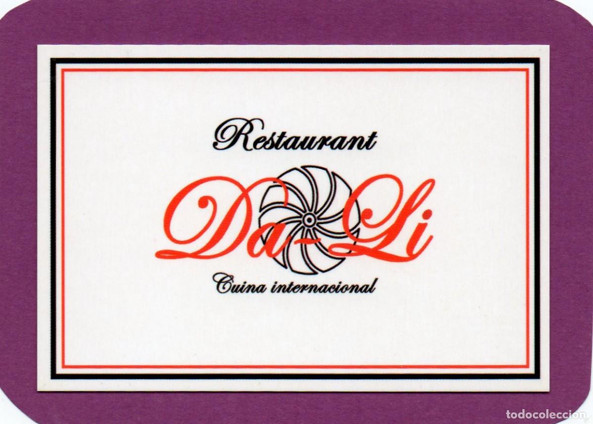 Coleccionismo calendarios: Calendario de Publicidad 2012 - RESTAURANTE DALI