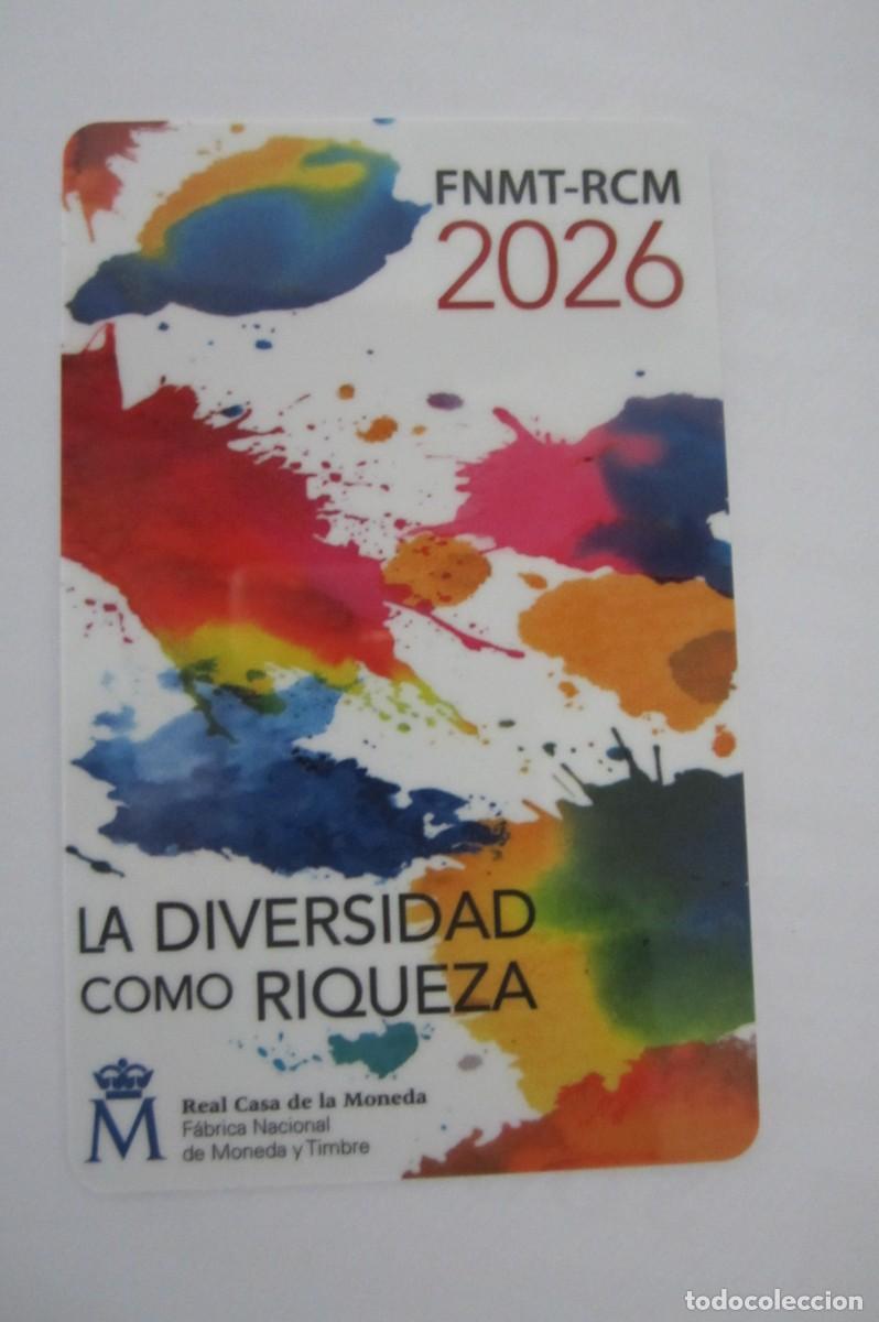 Coleccionismo Calendarios: Calendario FNMT F&aacute;brica Nacional de Moneda y timbre 2026