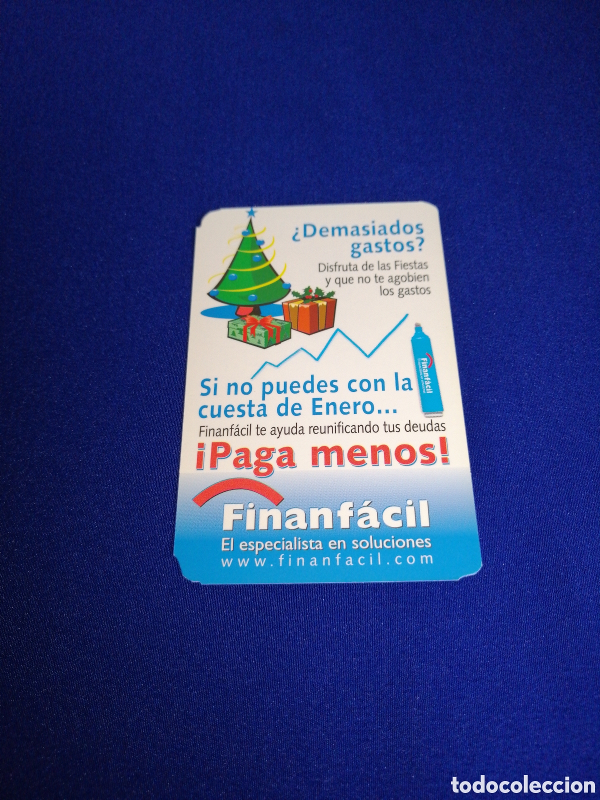 Coleccionismo calendarios: FINANFACIL 2008 CALENDARIO - Foto 1
