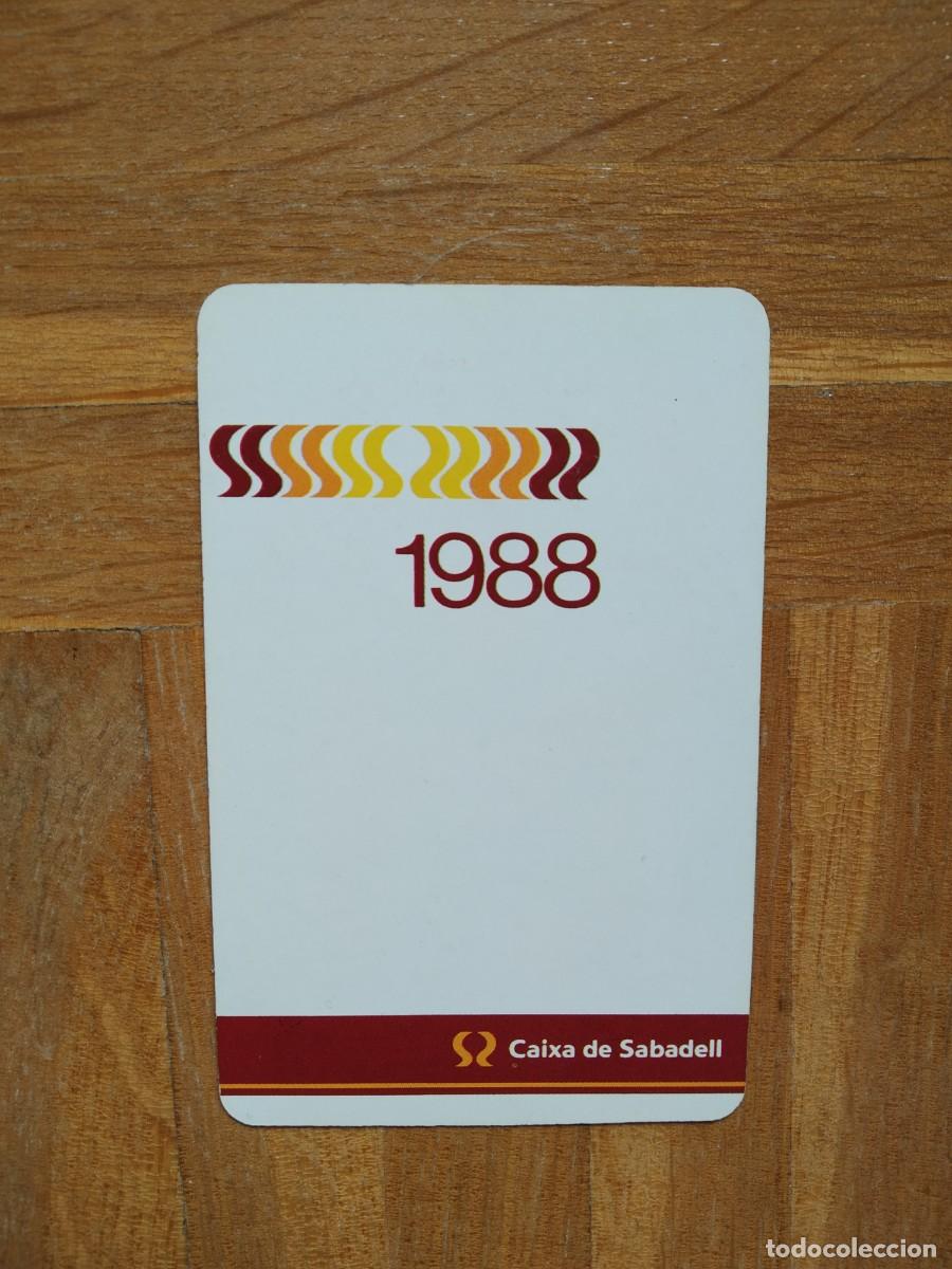 Coleccionismo calendarios: CALENDARIO FOURNIER CAIXA D`ESTALVIS DE SABADELL A&Ntilde;O 1988 VER FOTOS MESES EN CATAL&Aacute;N NUEVO
