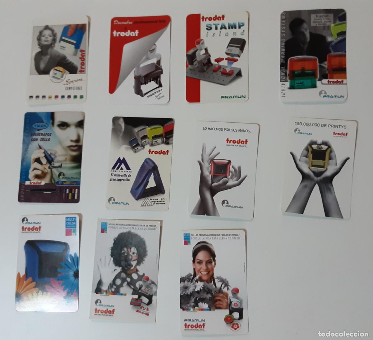 Coleccionismo calendarios: Lote calendarios trodat - Foto 1
