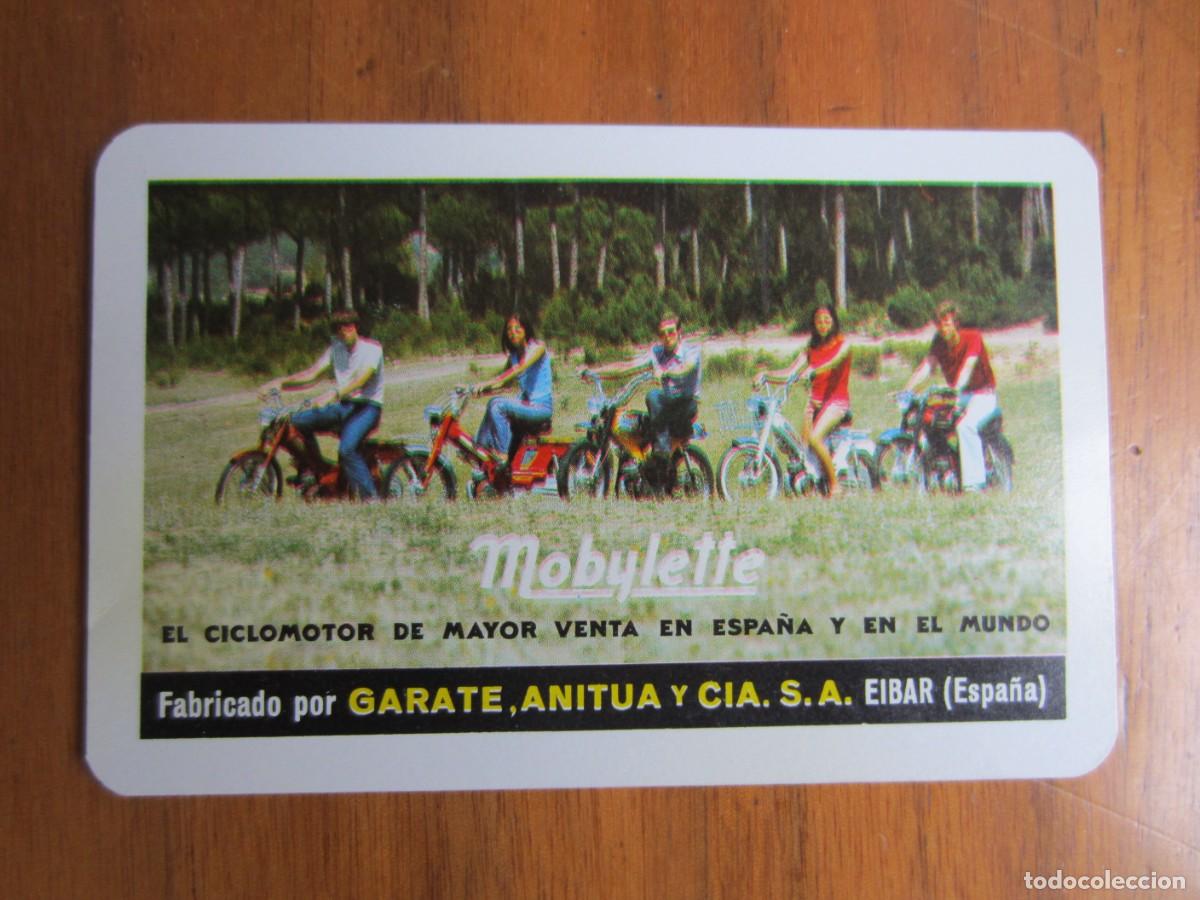Coleccionismo calendarios: CALENDARIO FOURNIER-MOBYLETE-DEL 1972 VER FOTOS