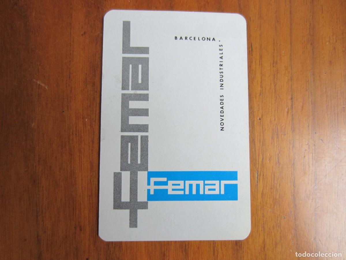 Coleccionismo calendarios: CALENDARIO FOURNIER-FEMAR-DEL 1972 VER FOTOS