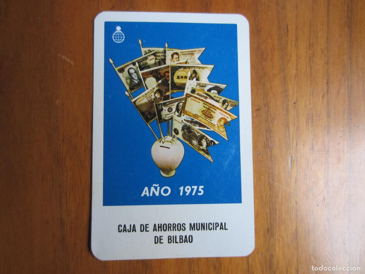 Coleccionismo calendarios: CALENDARIO FOURNIER- CAJA DE AHORROS MUNICIPAL DE BILBAO-DEL 1975 VER FOTOS