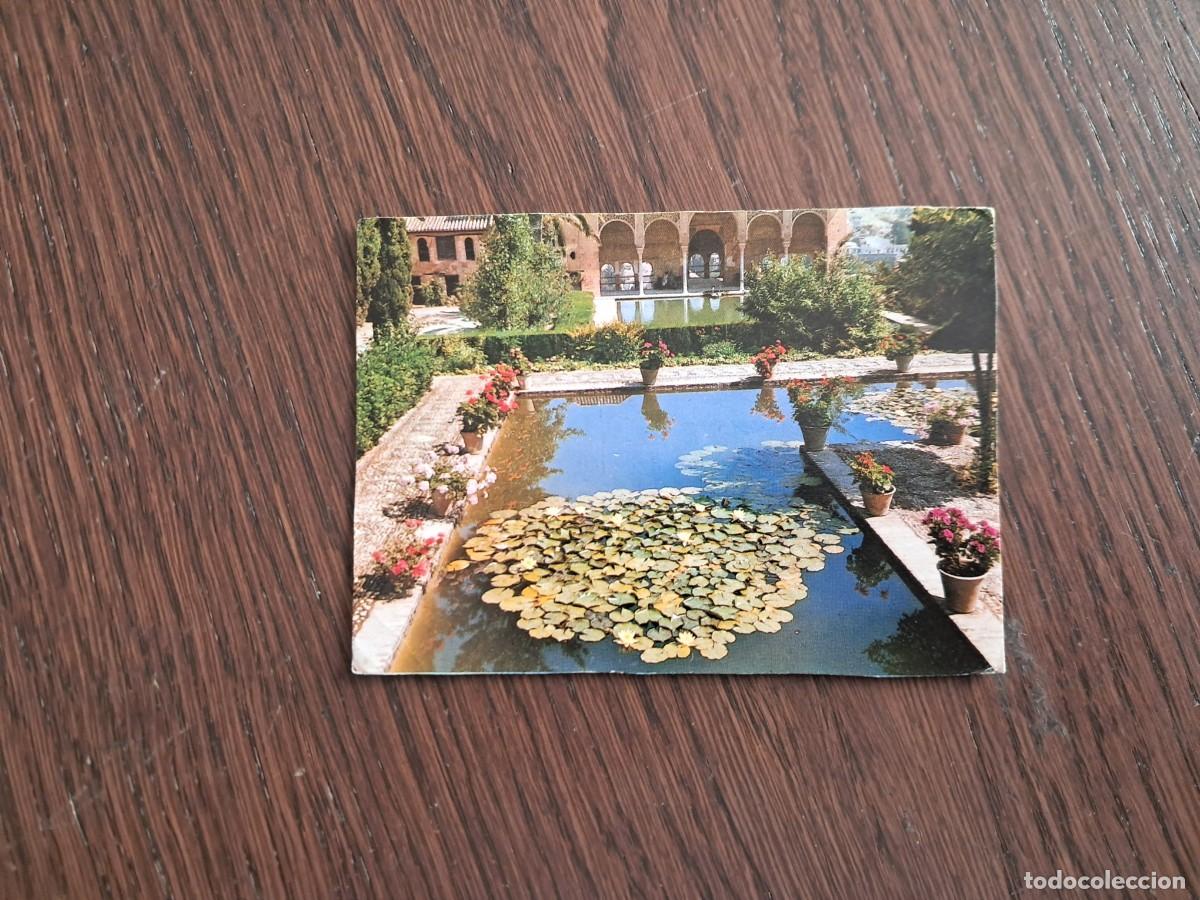 Coleccionismo Calendarios: calendario de serie DLB n&ordm; 7.675, Alhambra de Granada, a&ntilde;o 1984.