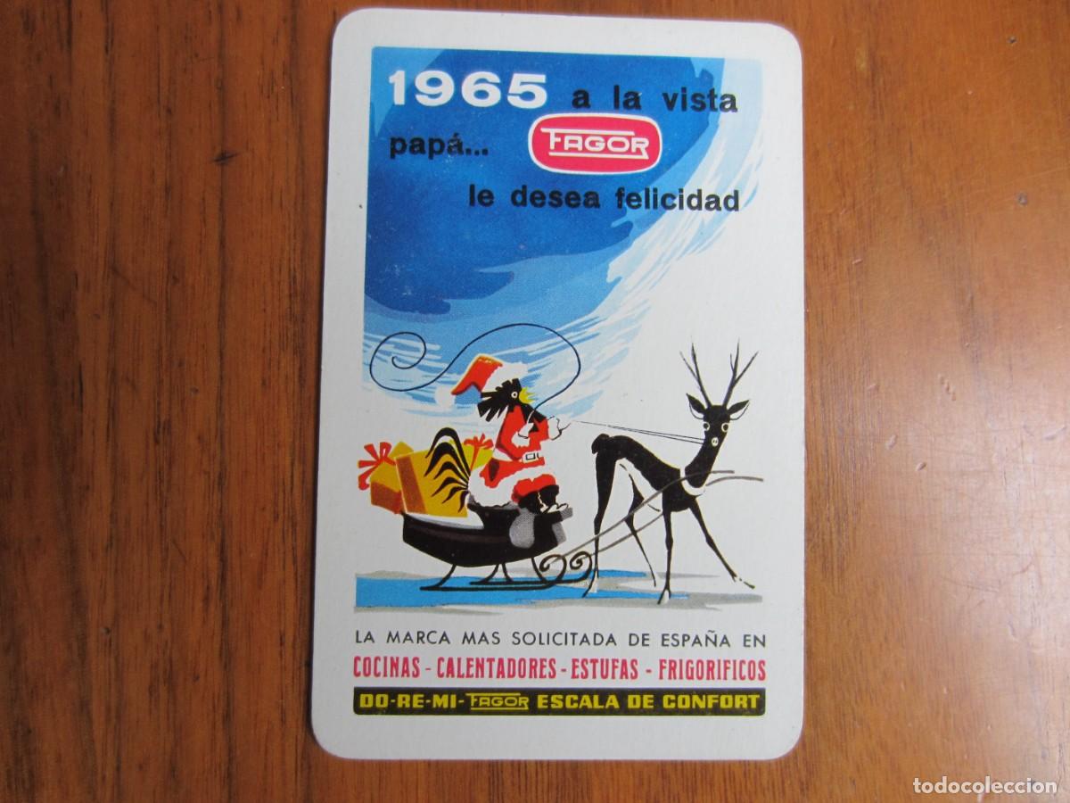Coleccionismo calendarios: CALENDARIO FOURNIER-FAGOR-DEL 1965 VER FOTOS