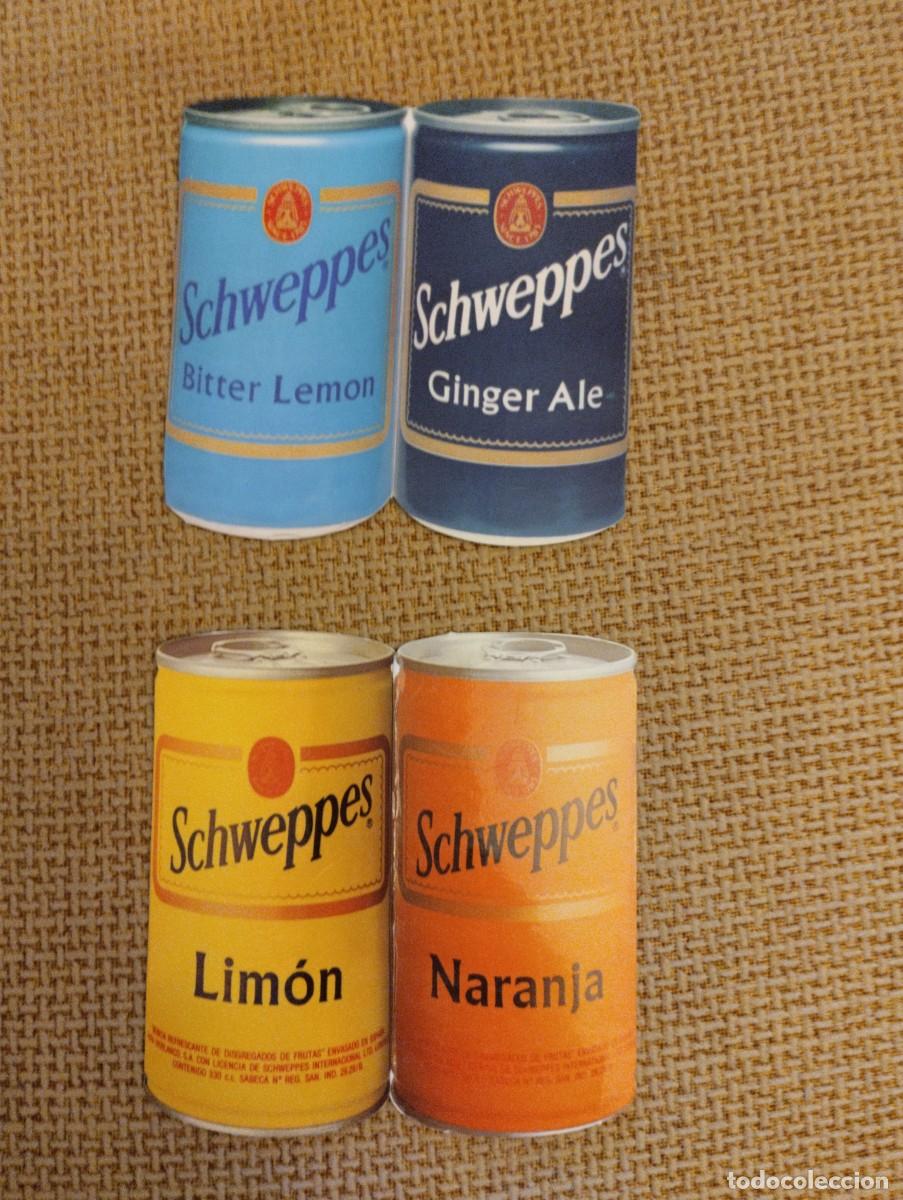 Coleccionismo calendarios: Calendarios Botes Schweppes - Foto 1