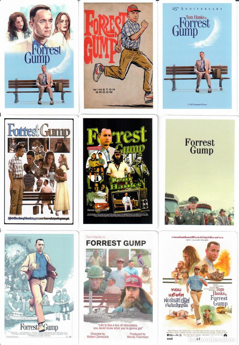 Coleccionismo calendarios: 9 CALENDARIOS DE BOLSILLO - A&Ntilde;O 2025 - FORREST GUMP (ED. LIMITADA)