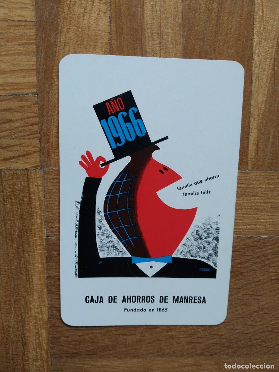Coleccionismo Calendarios: CALENDARIO FOURNIER CAJA DE AHORROS DE MANRESA A&Ntilde;O 1966 VER FOTOS NUEVO