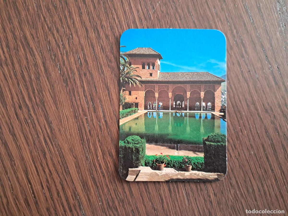 Coleccionismo Calendarios: calendario de serie n&ordm; 767, Alhambra de Granada, a&ntilde;o 1986.