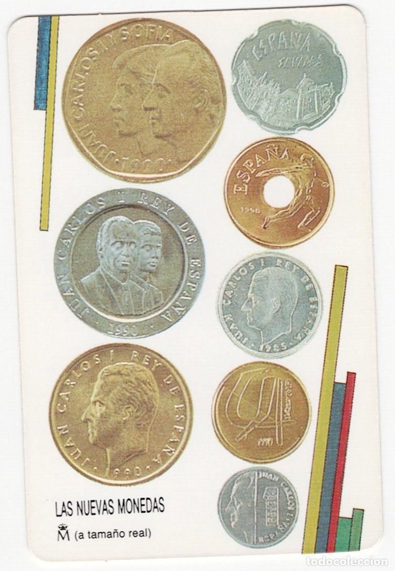 Coleccionismo Calendarios: CALENDARIO 1991 LA NUEVAS MONEDAS - FNMT