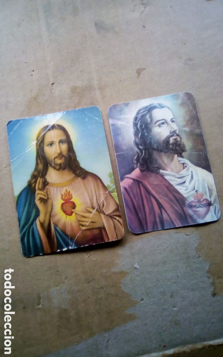 Coleccionismo Calendarios: 2 Calendarios Sagrado Coraz&oacute;n de Jes&uacute;s. A&ntilde;os 1986 y 1997. Ver fotos.