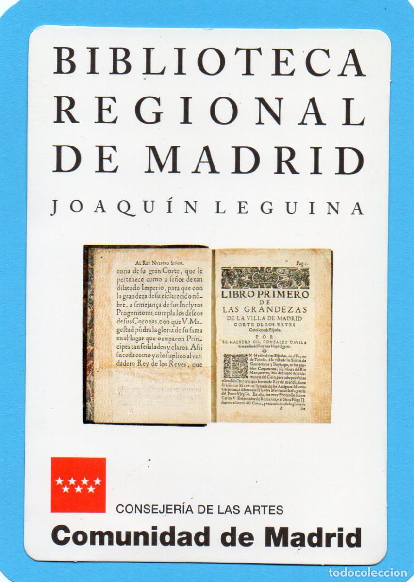 Collectables Calendars: Calendario de Publicidad 2003 - BIBLIOTECA REGIONAL DE MADRID - JOAQUIN LEGUINA