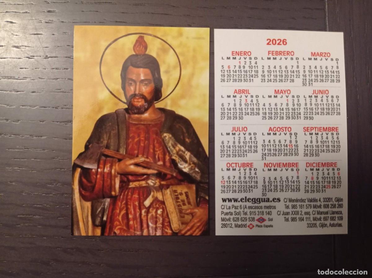 Collectables Calendars: CALENDARIO PUBLICITARIO. ELEGGUA. ESOTERISMO. A&Ntilde;O 2026