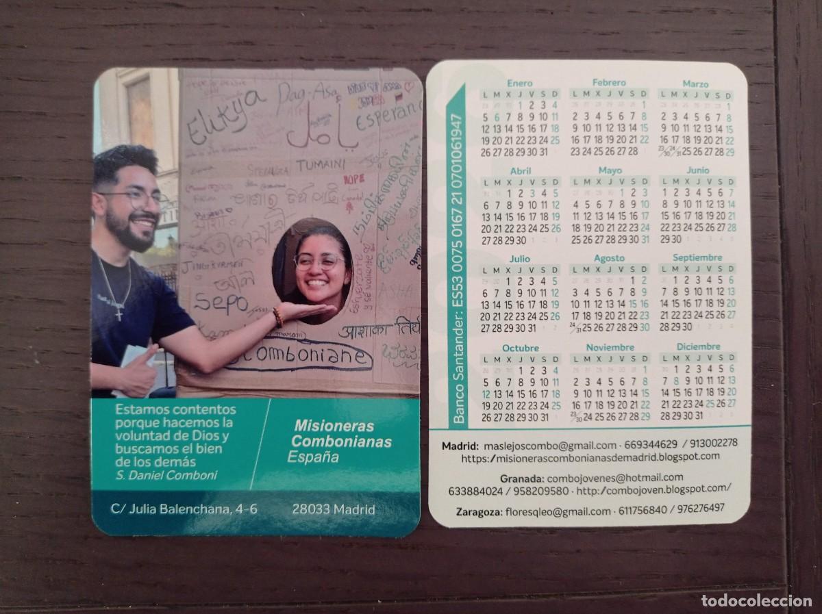 Collectables Calendars: CALENDARIO PUBLICITARIO. MISIONERAS COMBONIANAS. A&Ntilde;O 2026