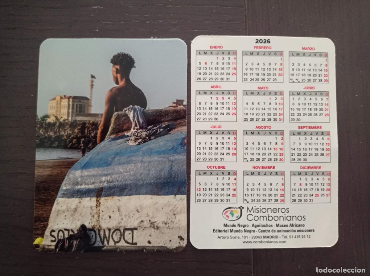 Coleccionismo Calendarios: CALENDARIO PUBLICITARIO. MISIONEROS COMBONIANOS. A&Ntilde;O 2026