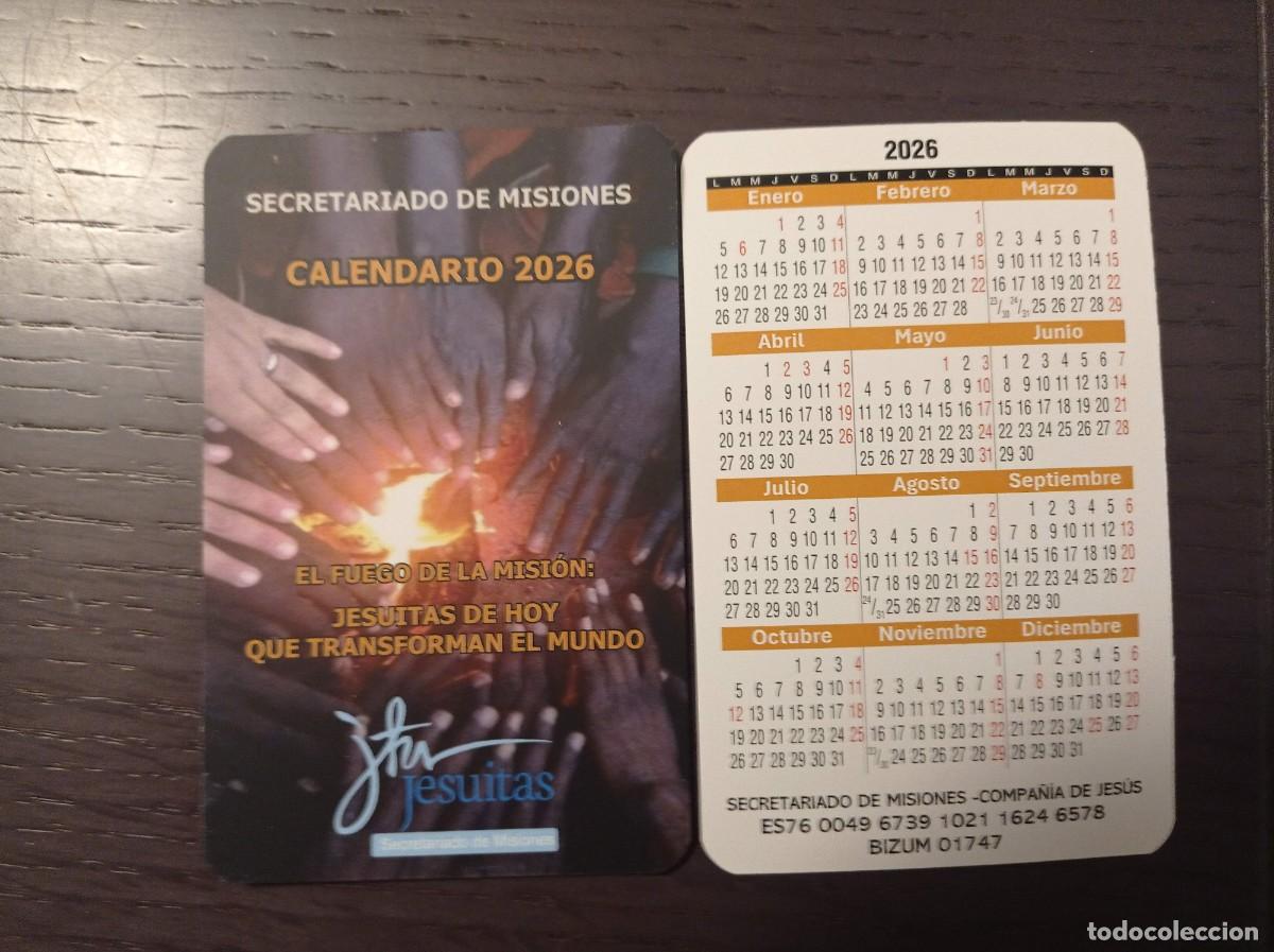 Coleccionismo Calendarios: CALENDARIO PUBLICITARIO. MISIONEROS EXTREMO ORIENTE. A&Ntilde;O 2026