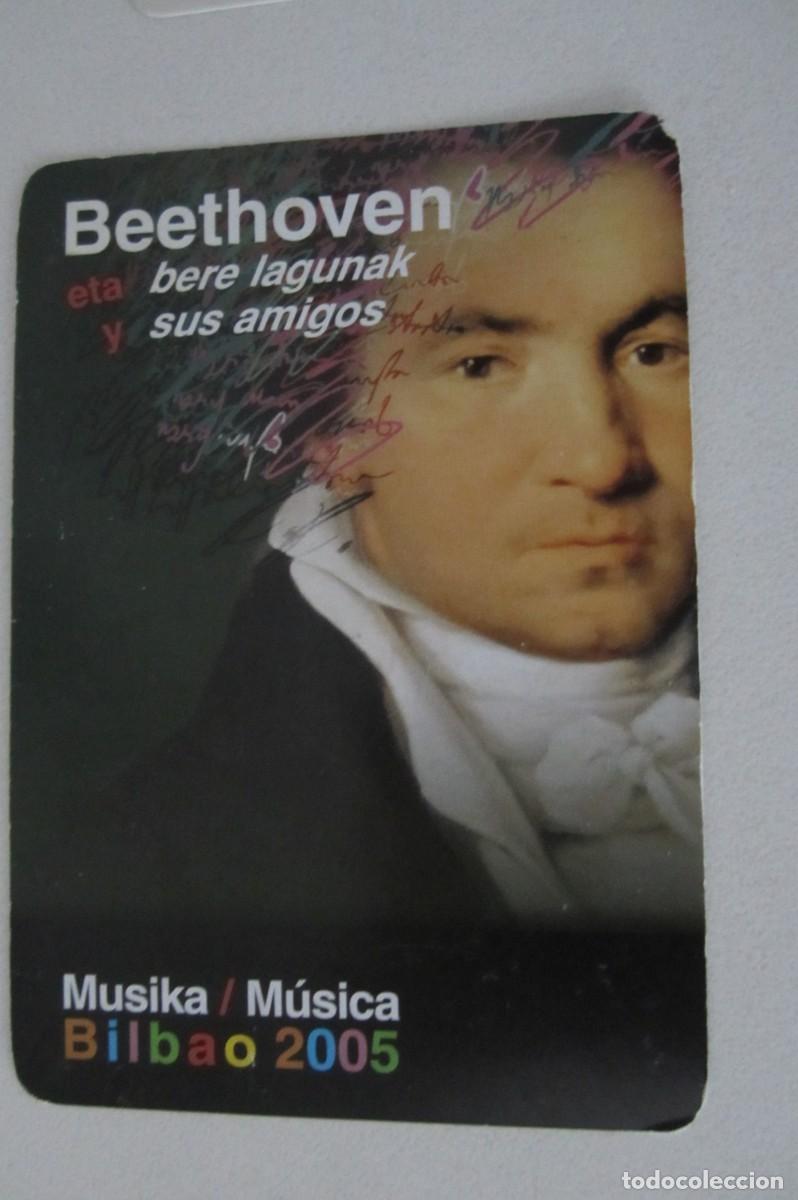 Coleccionismo Calendarios: Calendario M&uacute;sica Bilbao Beethoven 2005