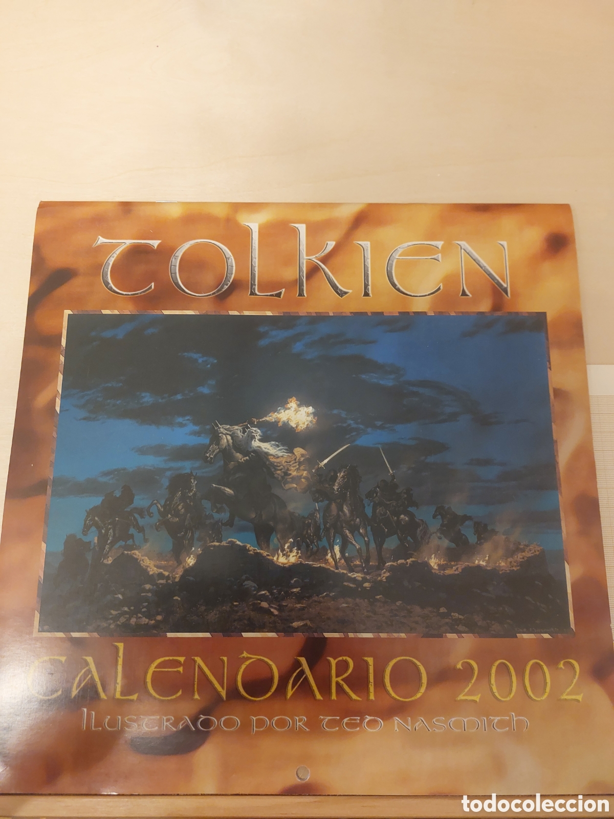 Coleccionismo Calendarios: Calendario Tolkien 2002 ilustrado Ted Nasmith