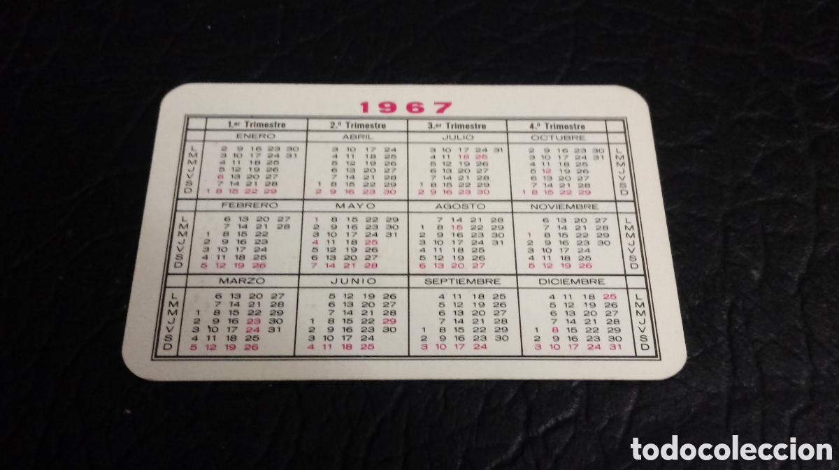 Coleccionismo calendarios: Calendario bacalao Dimar 1967 - Foto 2