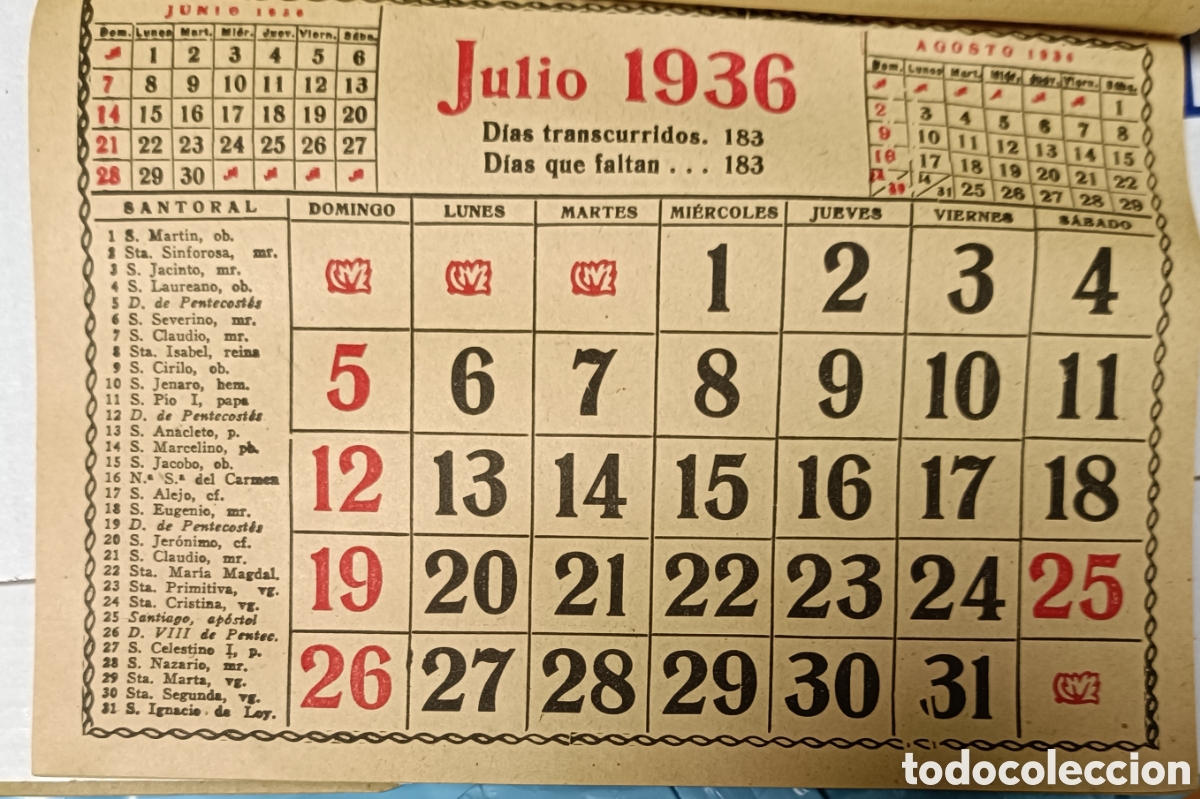 Coleccionismo calendarios: Calendario lamina en relieve - Foto 9