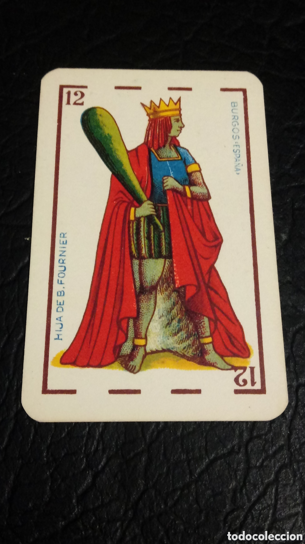 Sammeln von Kalendern: Calendario hija de Fournier Rey de bastos 1963