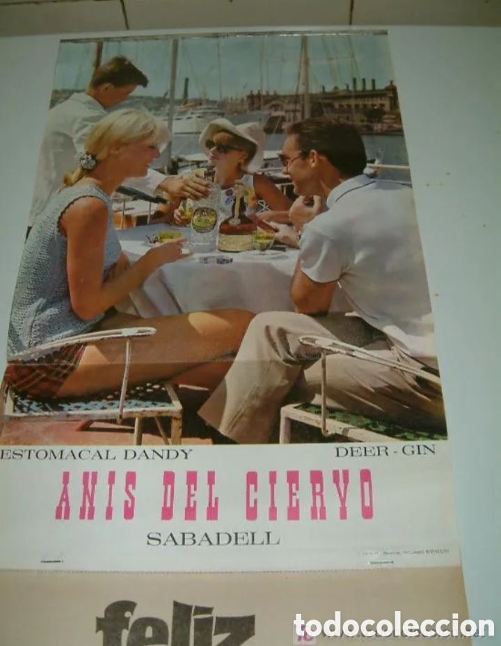 Coleccionismo calendarios: Calendario anis del ciervo 1966 - Foto 2