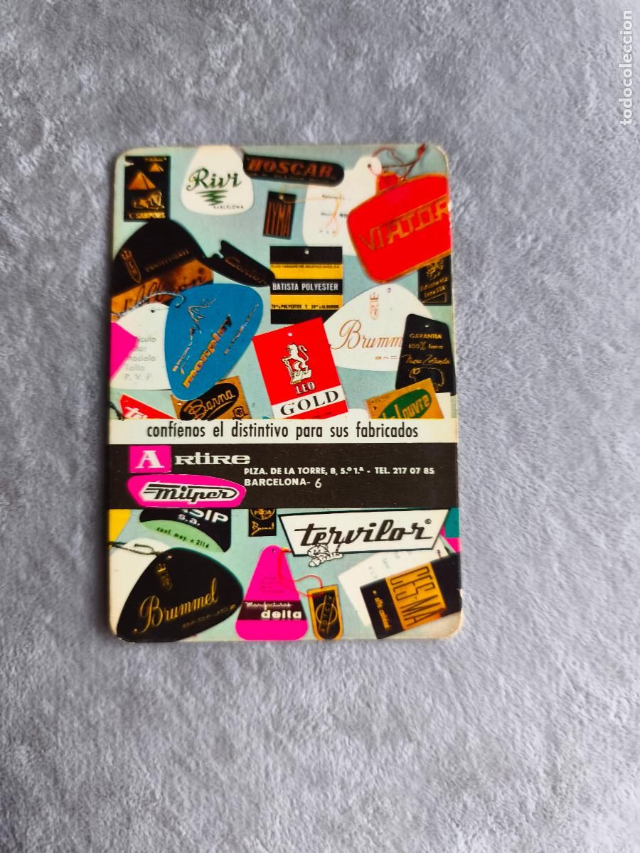 Colecionismo Calend&aacute;rios: CALENDARIO 1965 ARTIRE