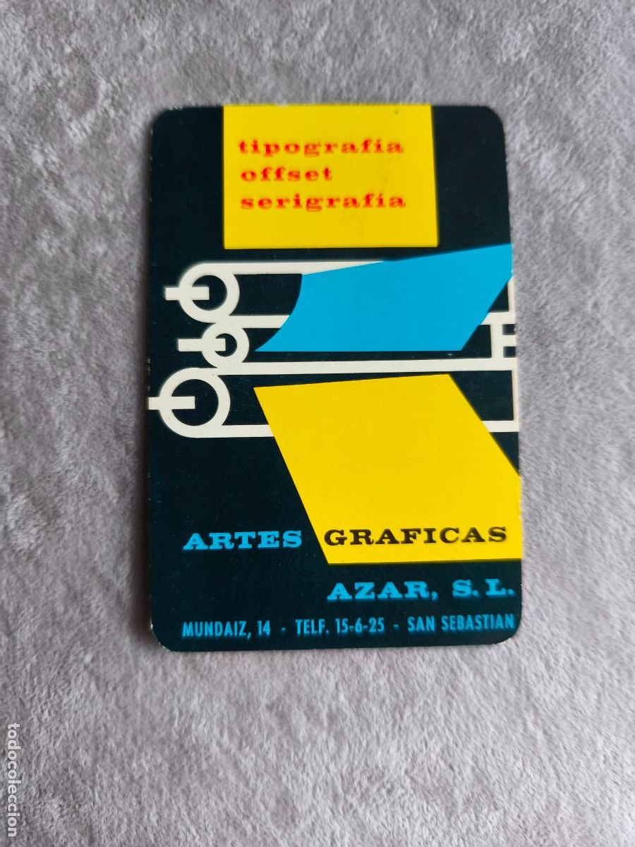 Coleccionismo Calendarios: CALENDARIO 1965 ARTES GRAFICAS AZAR, SL