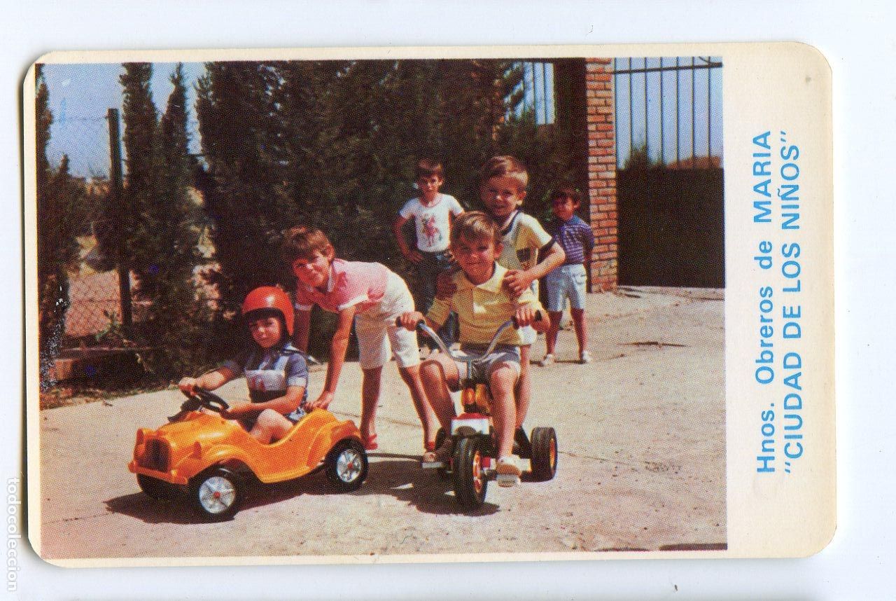 Coleccionismo Calendarios: Calendario 1985 Hermanos obreros de Mar&iacute;a. Ciudad de los ni&ntilde;os
