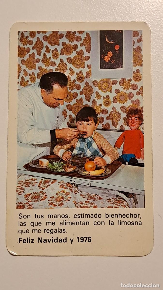 Coleccionismo Calendarios: CALENDARIO BOLSILLO RELIGIOSO HOSPITAL SAN RAFAEL . A&Ntilde;O 1976