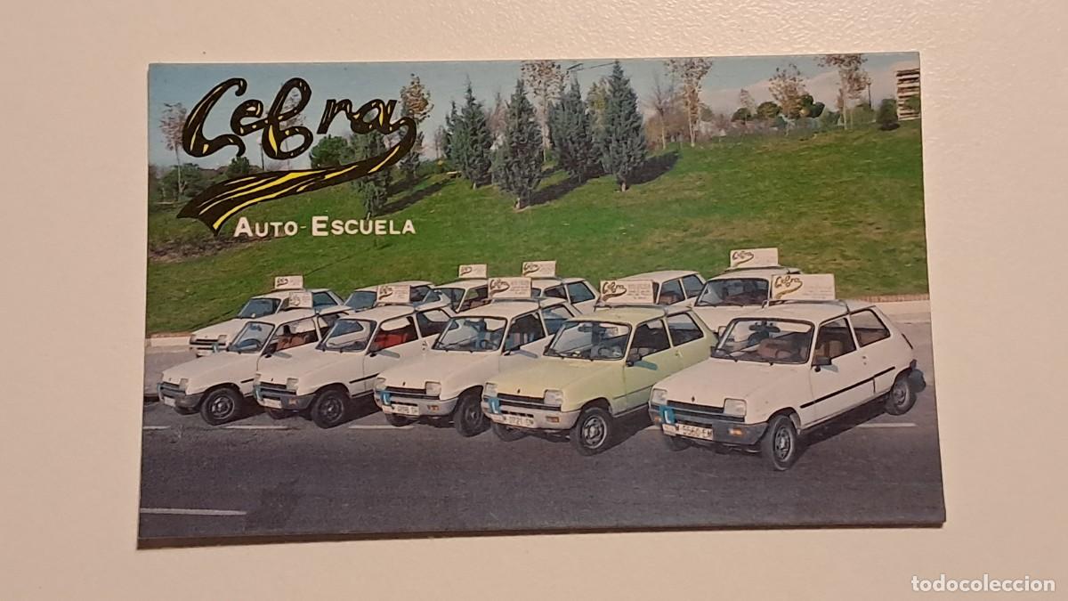 Coleccionismo Calendarios: CALENDARIO BOLSILLO AUTOESCUELA CEBRA. A&Ntilde;O 1983