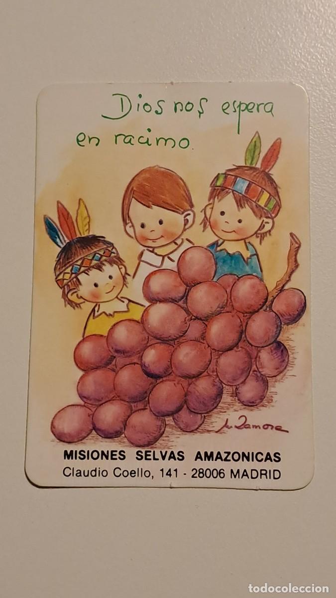 Coleccionismo Calendarios: CALENDARIO BOLSILLO MISIONES SELVAS AMAZONICAS. A&Ntilde;O 1991