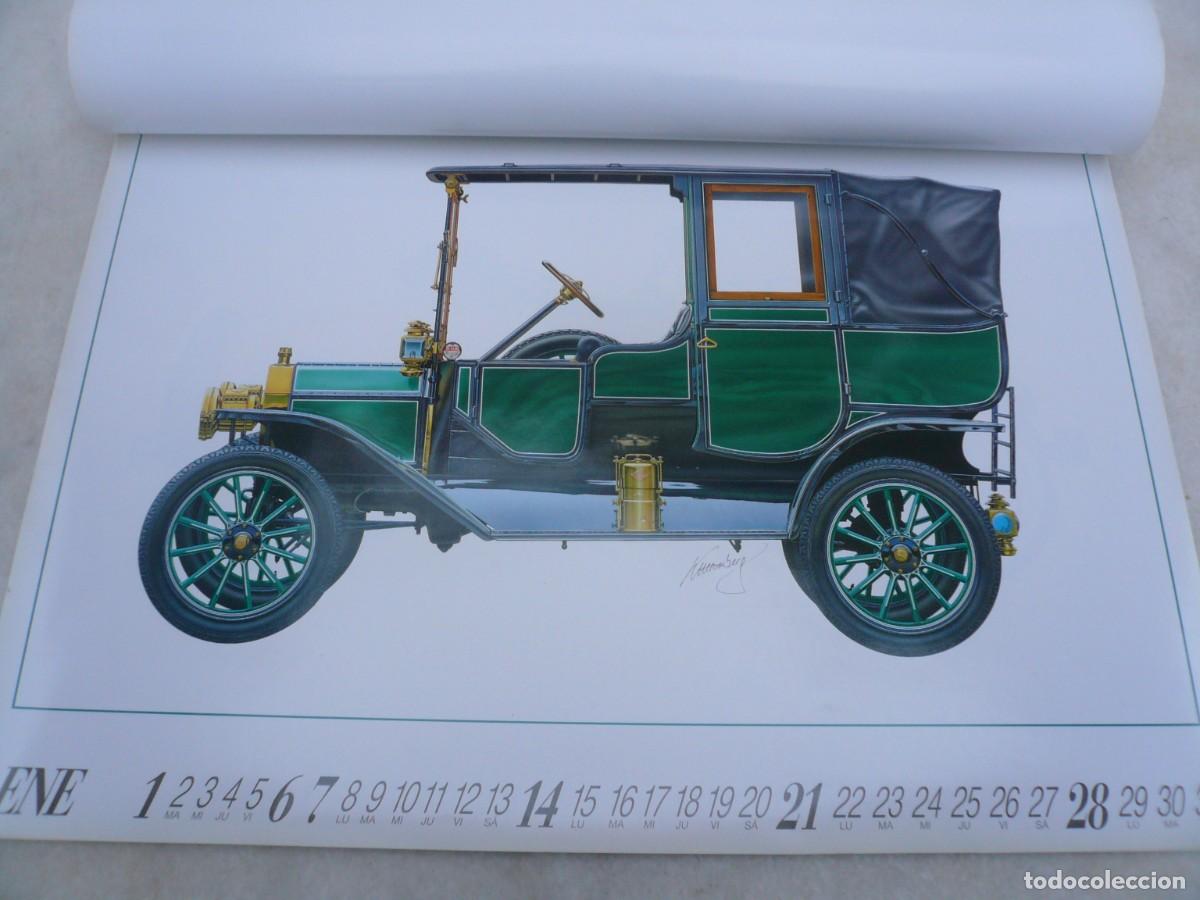 Coleccionismo calendarios: CALENDARIO FORD 1990 GRAN FORMATO - Foto 3