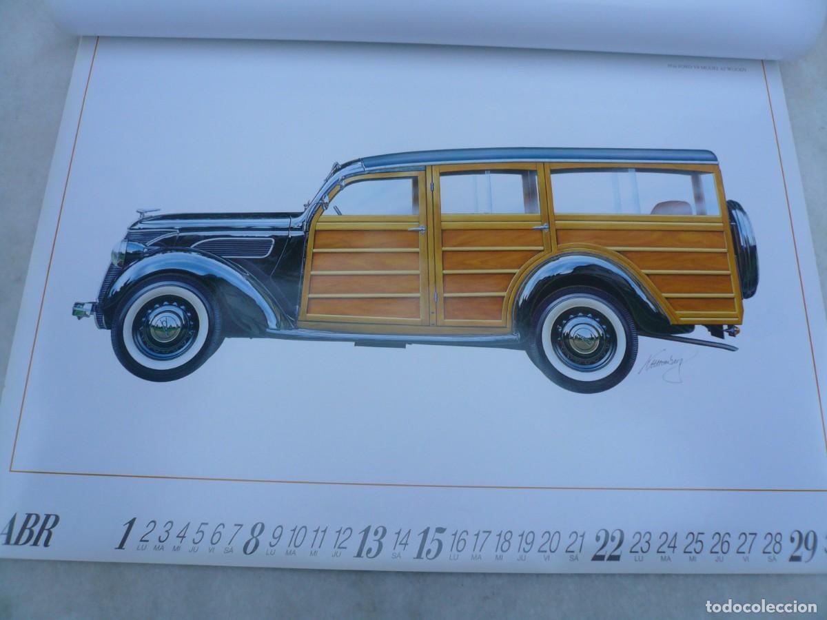 Coleccionismo calendarios: CALENDARIO FORD 1990 GRAN FORMATO - Foto 6