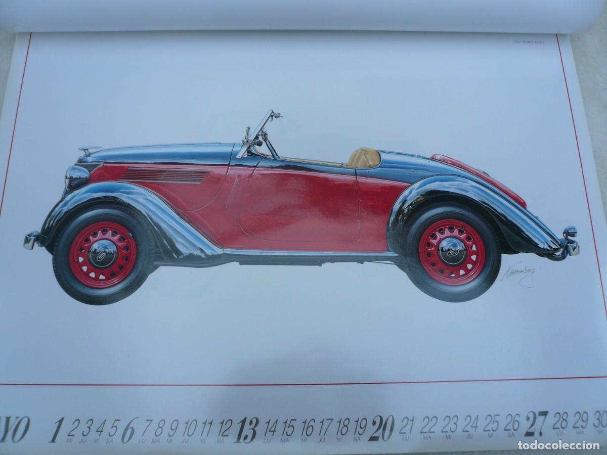 Coleccionismo calendarios: CALENDARIO FORD 1990 GRAN FORMATO - Foto 7