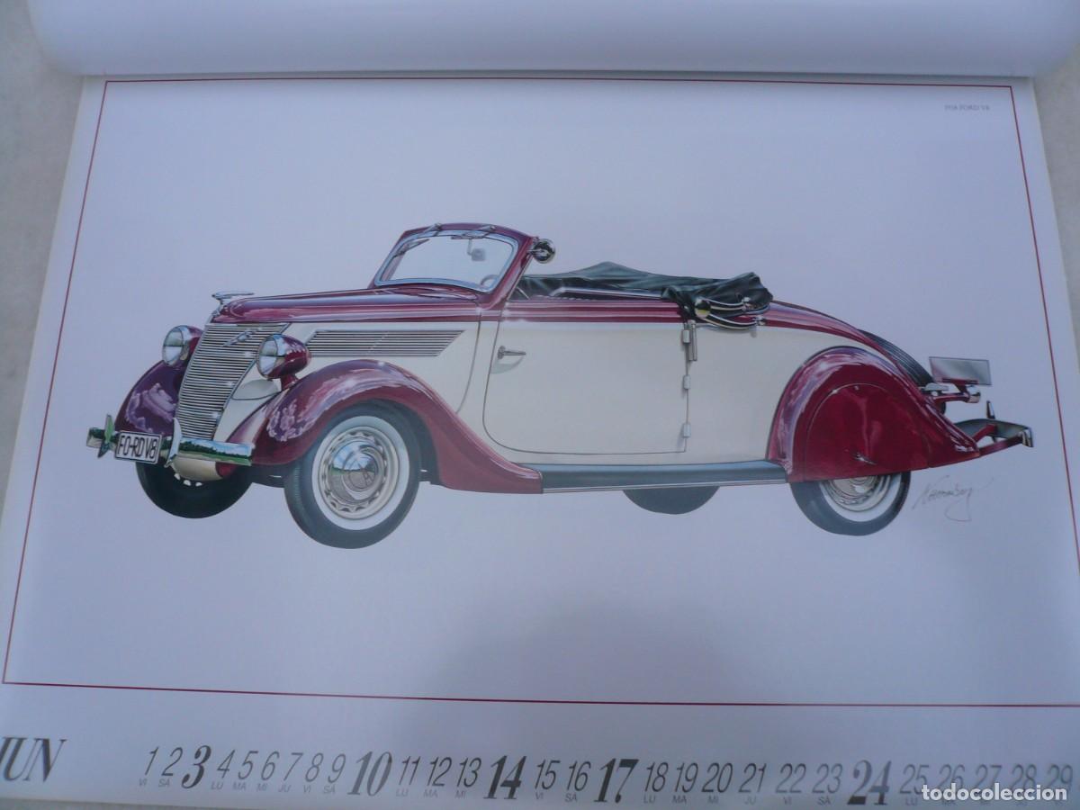 Coleccionismo calendarios: CALENDARIO FORD 1990 GRAN FORMATO - Foto 8
