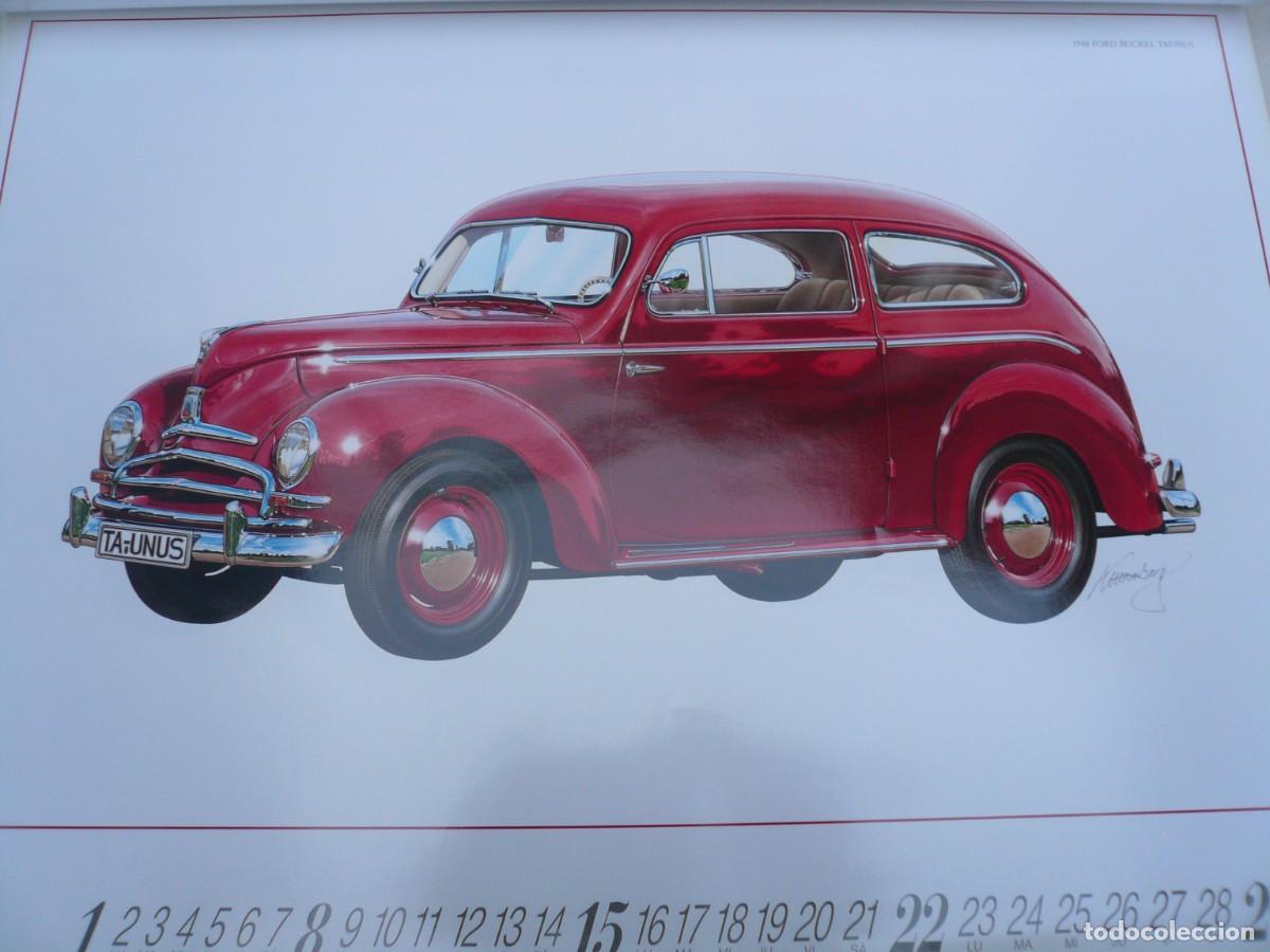 Coleccionismo calendarios: CALENDARIO FORD 1990 GRAN FORMATO - Foto 9