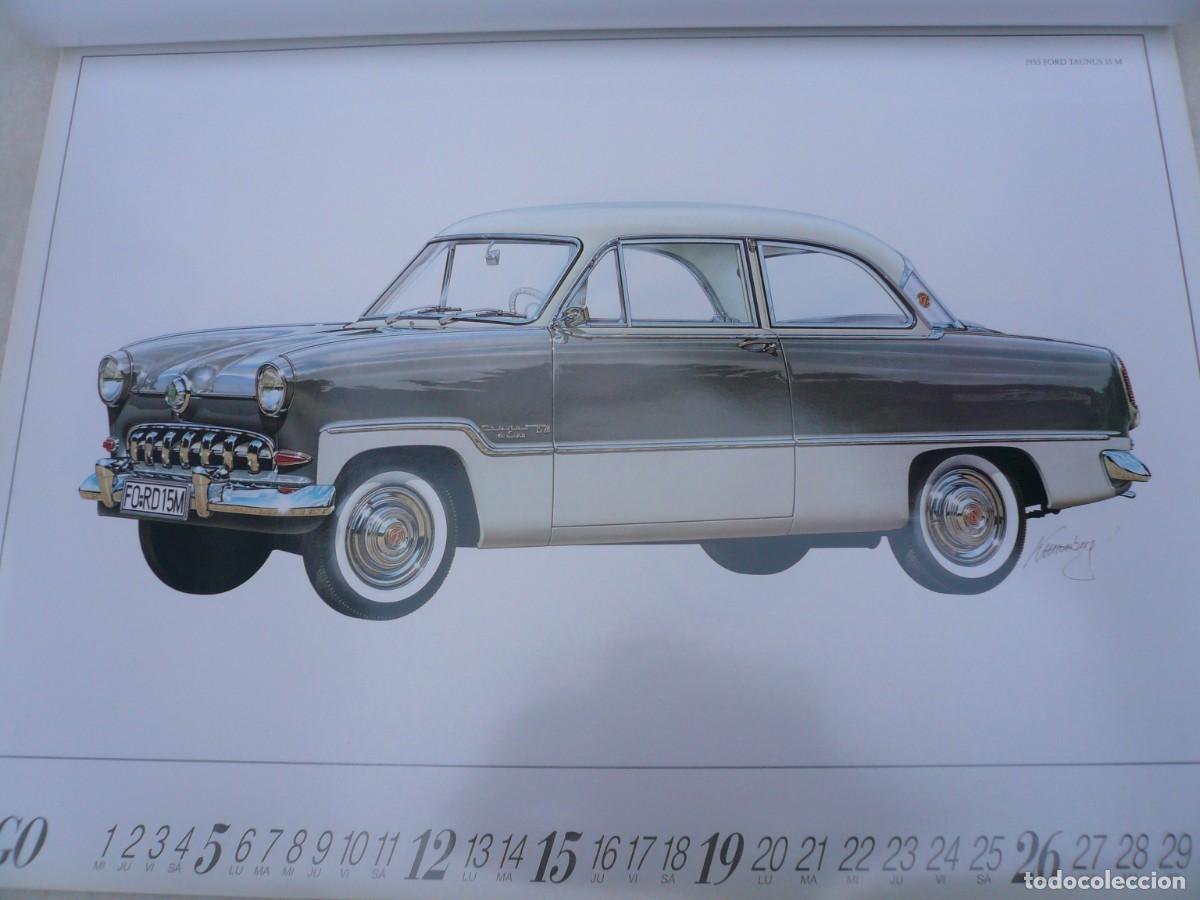 Coleccionismo calendarios: CALENDARIO FORD 1990 GRAN FORMATO - Foto 10