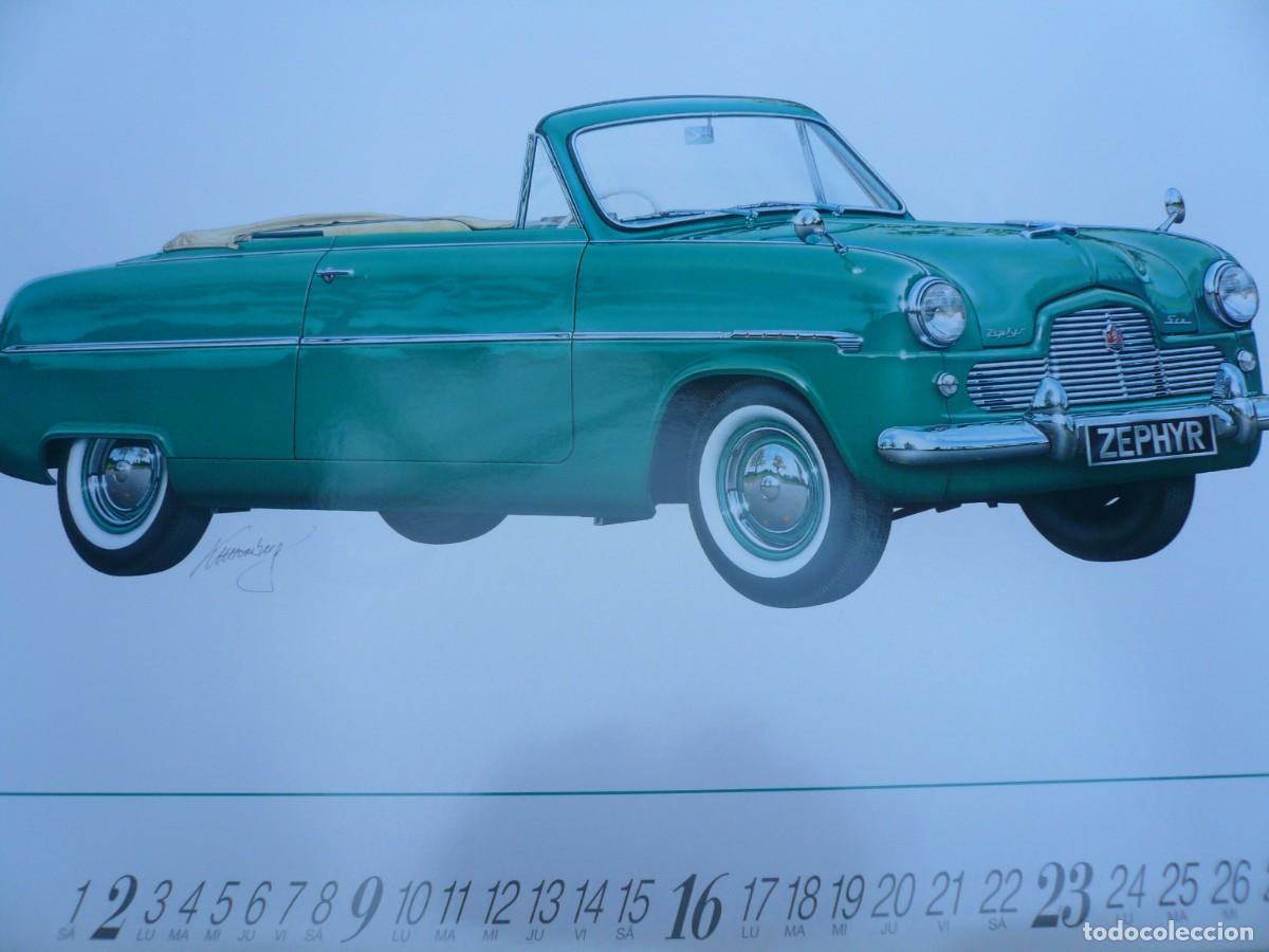Coleccionismo calendarios: CALENDARIO FORD 1990 GRAN FORMATO - Foto 11