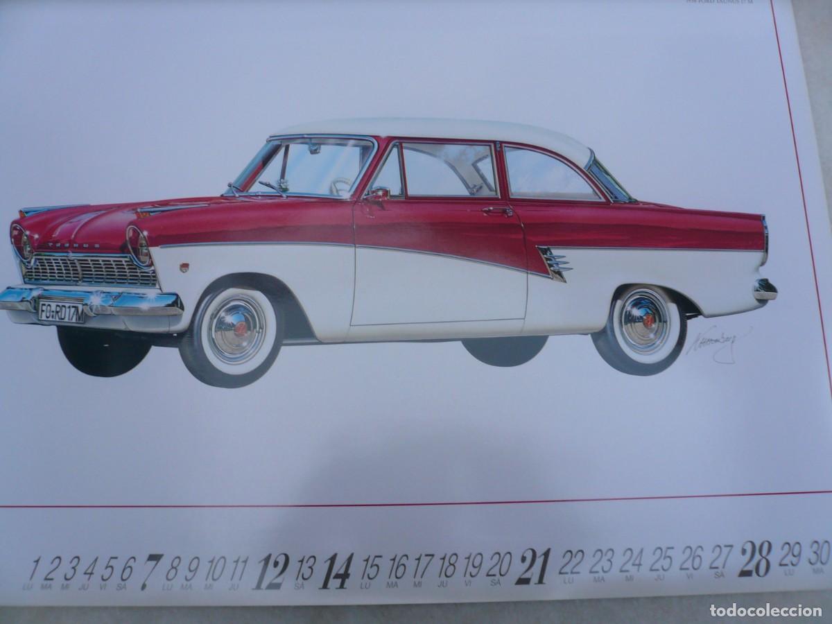Coleccionismo calendarios: CALENDARIO FORD 1990 GRAN FORMATO - Foto 12
