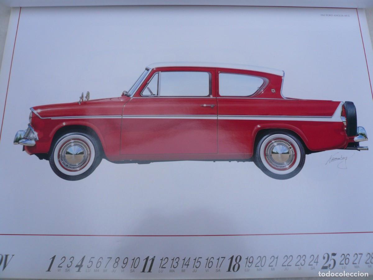 Coleccionismo calendarios: CALENDARIO FORD 1990 GRAN FORMATO - Foto 13