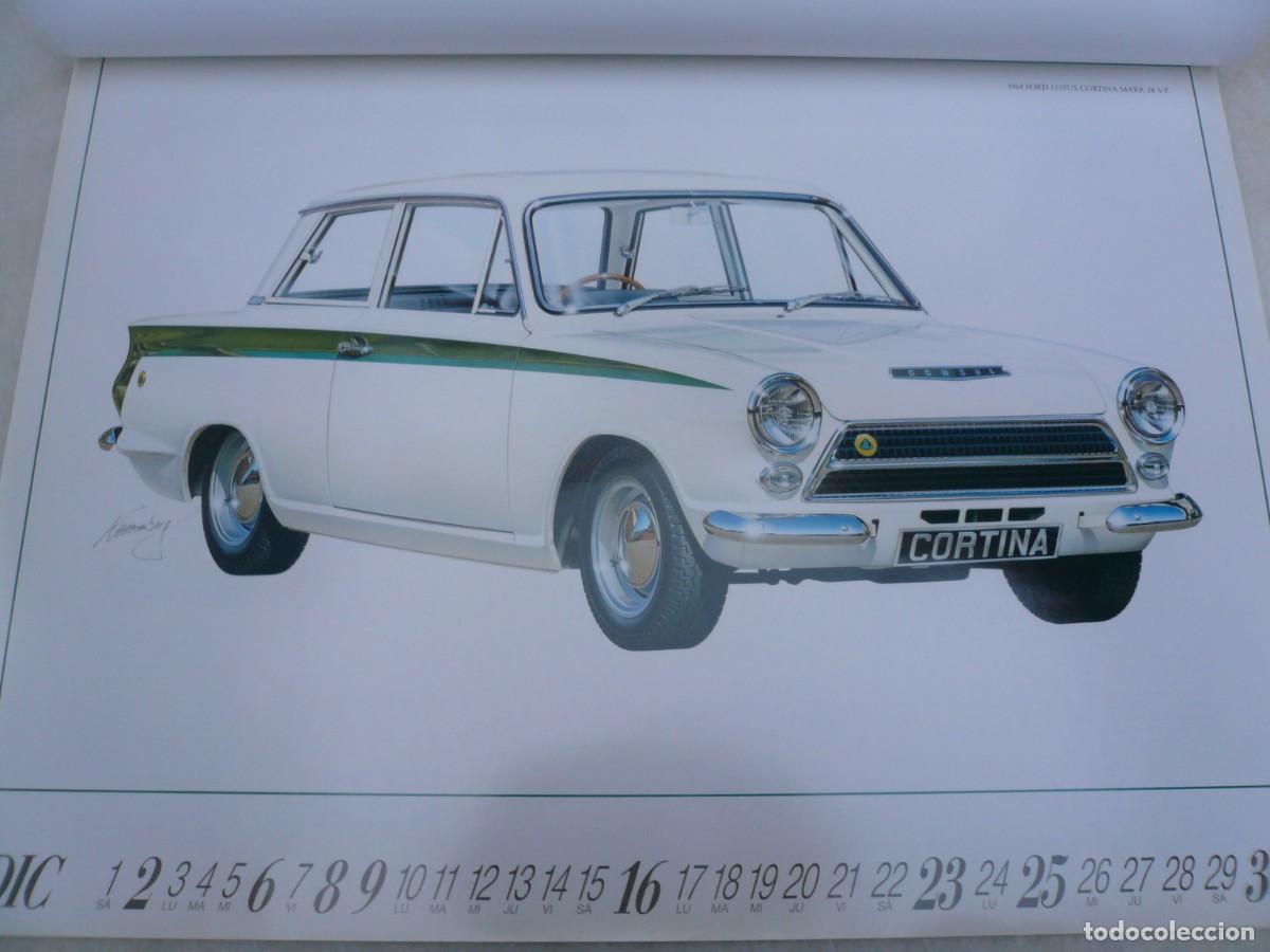 Coleccionismo calendarios: CALENDARIO FORD 1990 GRAN FORMATO - Foto 14