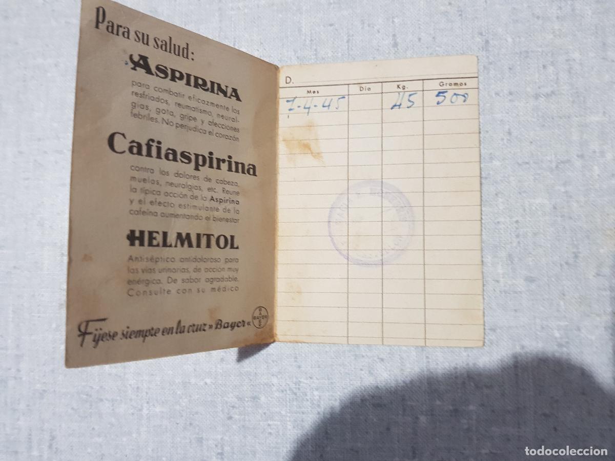 Sammeln von Kalendern: CALENDARIO CON PUBLICIDAD A&Ntilde;O 1945