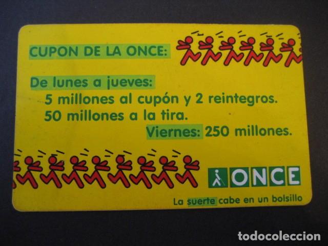 Coleccionismo calendarios: 3 CALENDARIOS O.N.C.E. - Foto 3