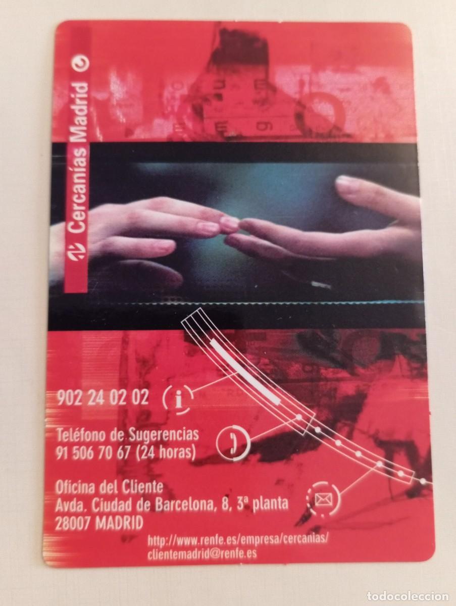 Sammeln von Kalendern: 1 CALENDARIO DE ** CERCANIAS MADRID . ** A&Ntilde;O 2002