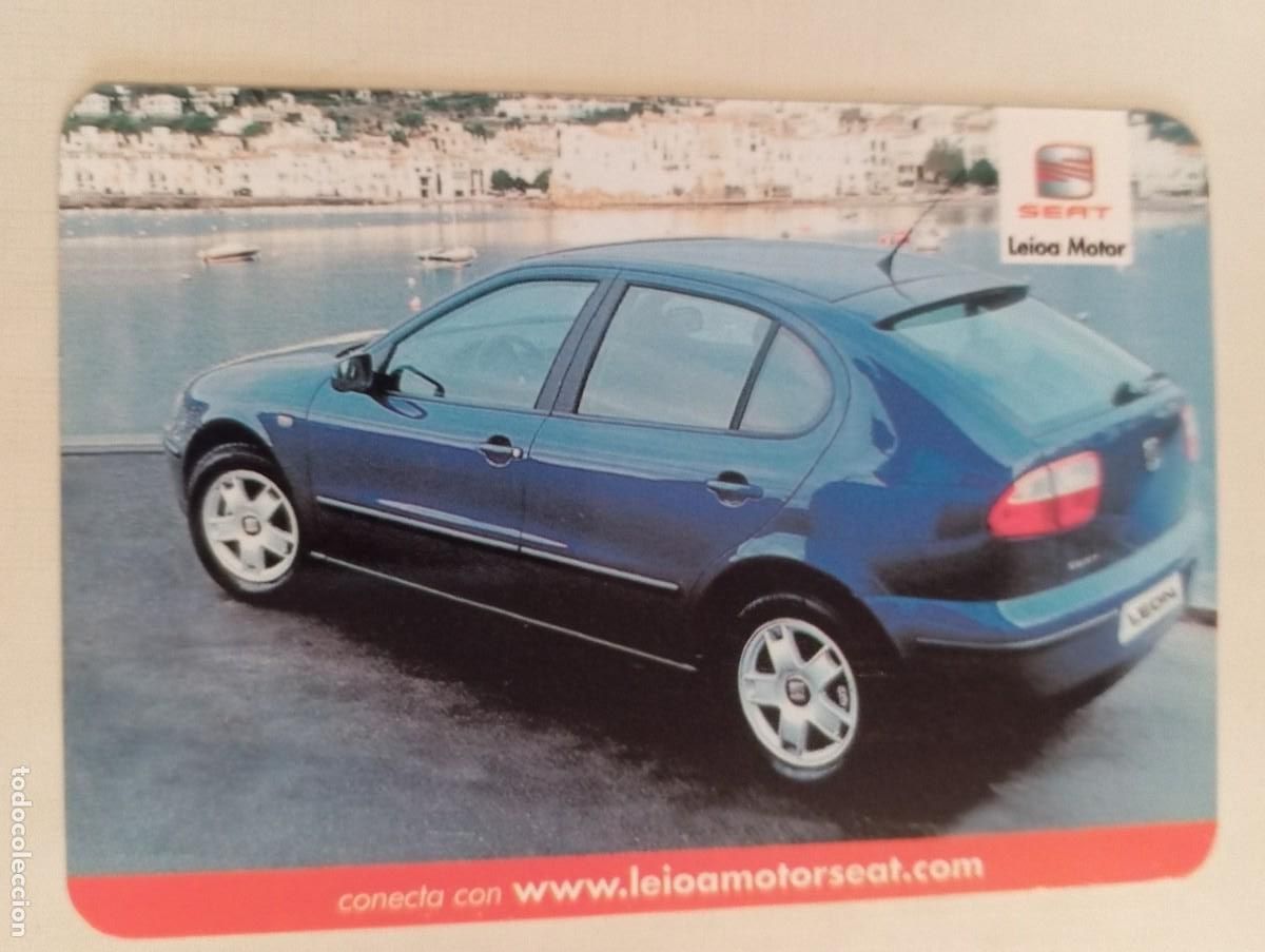Collectionnisme Calendriers: 1 CALENDARIO DE ** SEAT LEON . LEOIA MOTOR ** A&Ntilde;O 2002