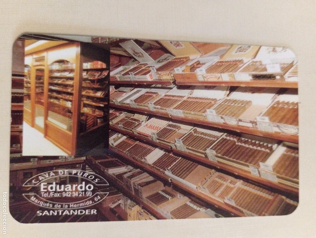 Coleccionismo Calendarios: 1 CALENDARIO DE ** CAVA DE PUROS EDUARDO **. SANTANDER A&Ntilde;O 2002