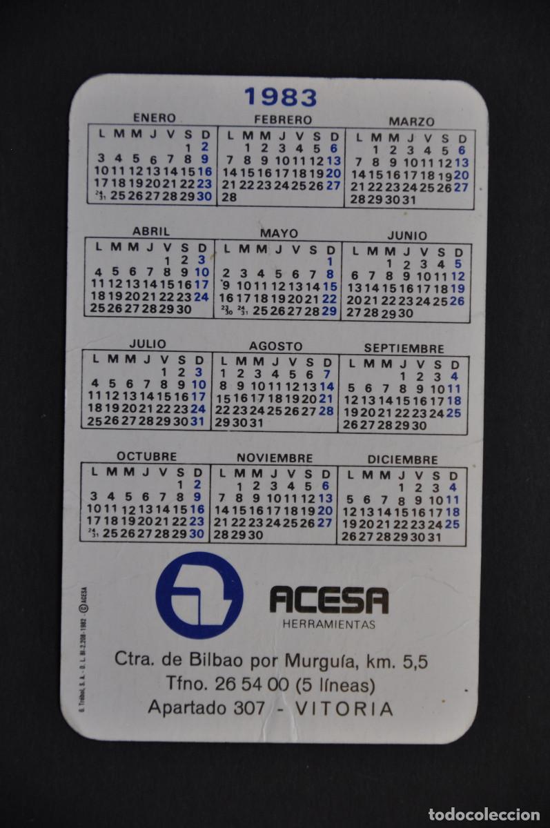 Coleccionismo calendarios: CALENDARIO HERRAMIENTAS ACESA 1983 - Foto 2
