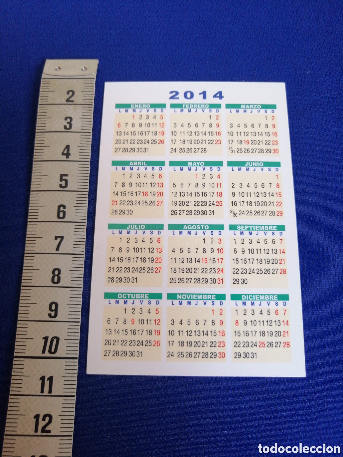 Coleccionismo calendarios: PETROMAR A&Ntilde;O 2014 CALENDARIO - Foto 2